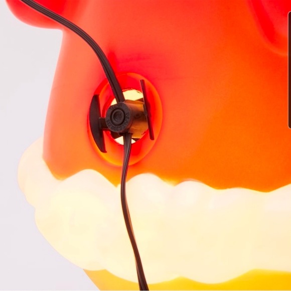 Grinch Christmas Yard Decoration Lighted Blow Mold Santa Hat Stocking Outdoor - Picture 6 of 6